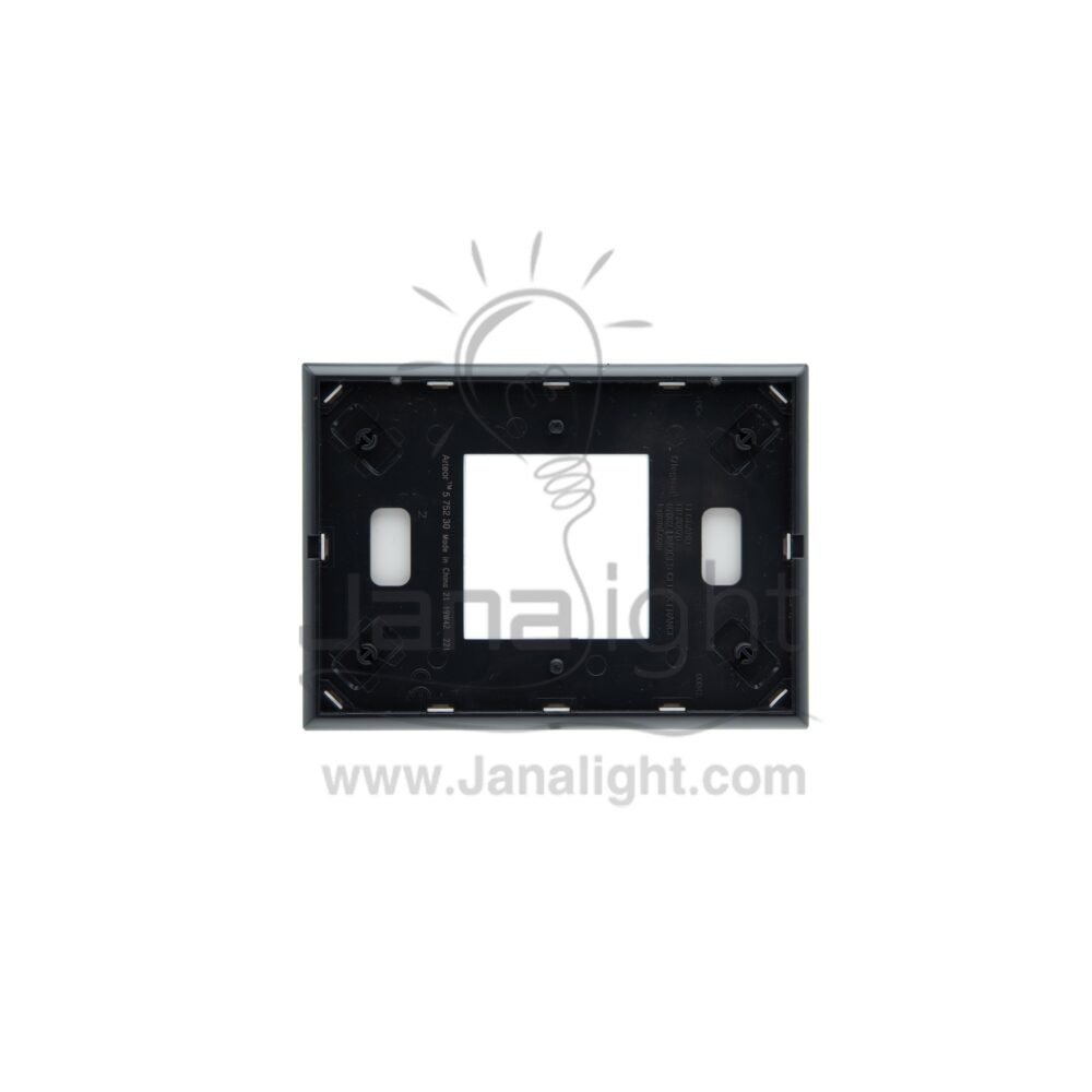 وش 2 فتحة ليجراند ابيض Plate Arteor - Italian 2 module - white